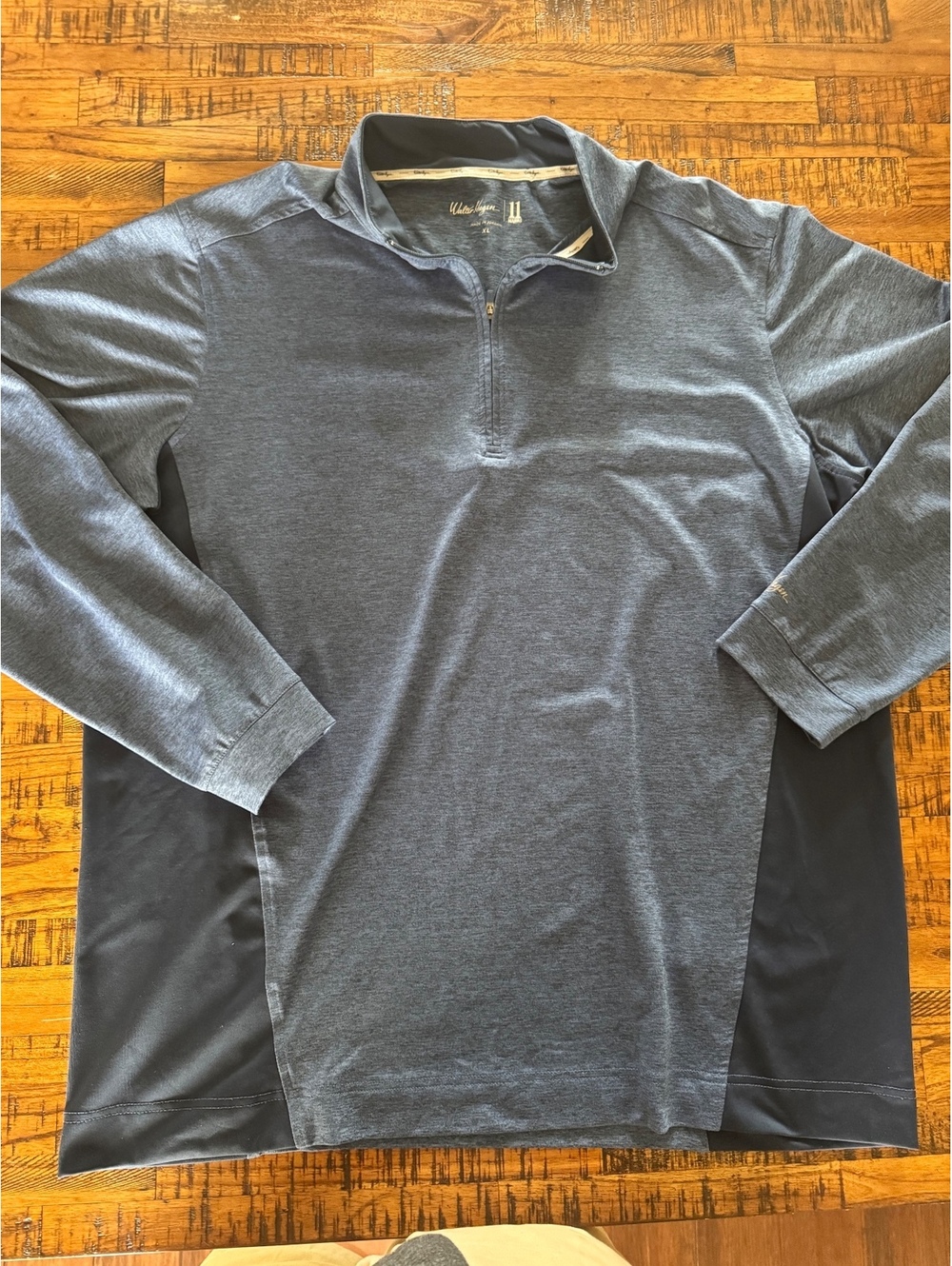 Walter Hagen 11 Majors Men's XL Long Sleeve Pullover Quarter Zip Shirt